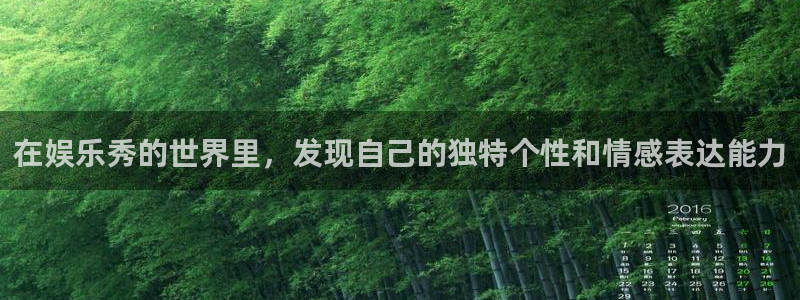 南宫NG注册网站链接：在娱乐秀的世界里，发现自己的独特个性和情感表达能力