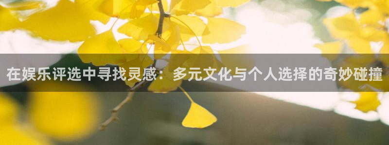 南宫NG.ccmpc正版官网版下载：在娱乐评选中寻找灵感：多元文化与个人选择的奇妙碰撞